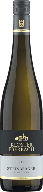 21,95 € Envio grátis | Vinho branco Kloster Eberbach Steinberger Seco Q.b.A. Rheingau Rheingau Alemanha Riesling Garrafa 75 cl