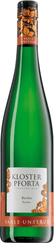 17,95 € Envío gratis | Vino blanco Kloster Pforta Seco Saale Unstrut Alemania Bacchus Botella 75 cl