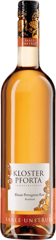 24,95 € Envio grátis | Vinho rosé Kloster Pforta Blauer Rosé Semi-seco Semi-doce Saale Unstrut Alemanha Portugieser Garrafa 75 cl