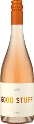 9,95 € 送料無料 | ロゼワイン Krämer Straight Good Stuff Rosé Q.b.A. Rheinhessen Rheinhessen ドイツ Merlot, Pinot Black, Nebbiolo ボトル 75 cl