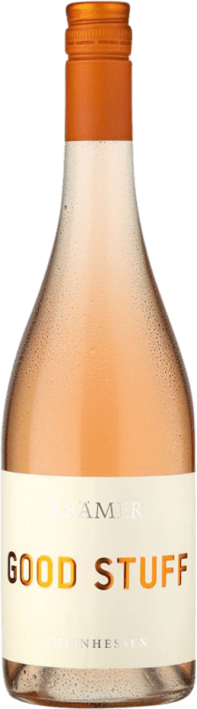 9,95 € 免费送货 | 桃红葡萄酒 Krämer Straight Good Stuff Rosé — 桃红葡萄酒 Q.b.A. Rheinhessen Rheinhessen 德国 Merlot — 梅洛, Pinot Noir — 黑皮诺, Nebbiolo — 内比奥罗 75 cl