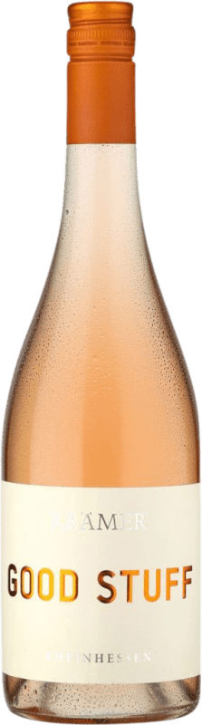 9,95 € Kostenloser Versand | Rosé-Wein Krämer Straight Good Stuff Rosé Q.b.A. Rheinhessen Rheinhessen Deutschland Merlot, Spätburgunder, Nebbiolo Flasche 75 cl