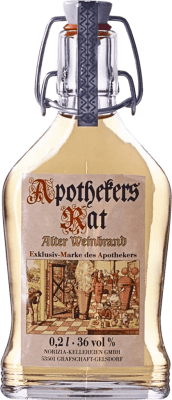 7,95 € 送料無料 | ブランデー Kräuter Apotheke Apothekers Rat ドイツ 小型ボトル 20 cl