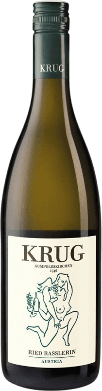 19,95 € Envio grátis | Vinho branco Krug Rasslerin D.A.C. Thermenregion Áustria Rotgipfler Garrafa 75 cl