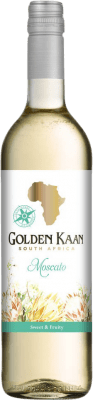 9,95 € Free Shipping | White wine KWV Golden Kaan W.O. Western Cape Western Cape South Coast South Africa Muscat Bottle 75 cl