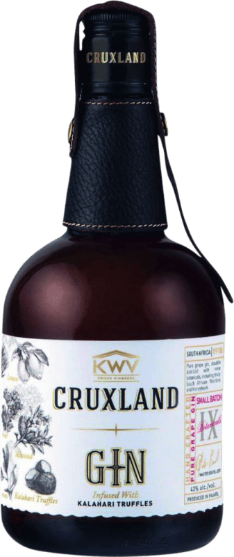 45,95 € Spedizione Gratuita | Genever Gin KWV Cruxland Kalahari Sud Africa 70 cl Trufa — Tartufo