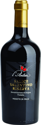 19,95 € Free Shipping | Red wine L'Antesi Reserve D.O.C. Salice Salentino Italy Malvasia Black, Negroamaro Bottle 75 cl