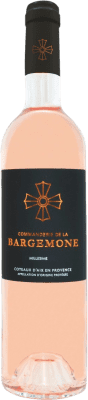 18,95 € Envio grátis | Vinho Rosé La Bargemone Commanderie Rosé A.O.C. Coteaux d'Aix-en-Provence Provença França Garnacha — Grenache, Nebbiolo, Cinsault 75 cl
