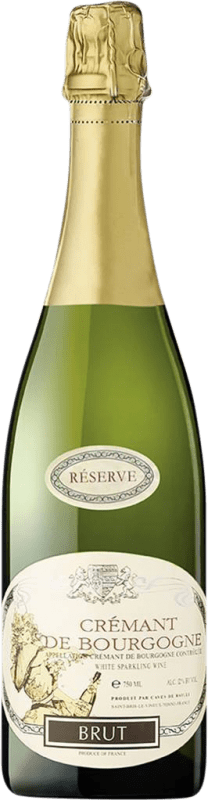 24,95 € Envoi gratuit | Vin Mousseux Blanc La Compagnie de Burgondie Caves de Marsigny Brut Réserve A.O.C. Crémant de Bourgogne Bourgogne France Pinot Noir, Gamay, Chardonnay, Aligoté 75 cl
