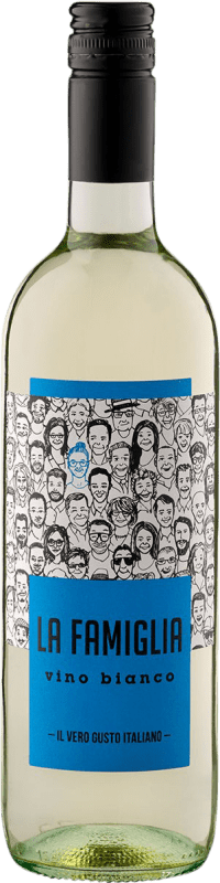 8,95 € Envio grátis | Vinho branco La Famiglia Bianco I.G.T. Venezia Venecia Itália Nebbiolo, Chardonnay, Sauvignon Branca Garrafa 75 cl