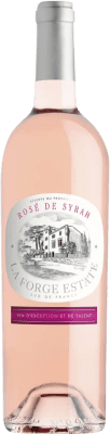 10,95 € Kostenloser Versand | Rosé-Wein La Forge Rosé I.G.P. Vin de Pays d'Oc Bordeaux Frankreich Syrah Flasche 75 cl