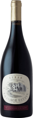 13,95 € Envio grátis | Vinho tinto La Forge Barrel Aged I.G.P. Vin de Pays d'Oc Bordeaux França Syrah Garrafa 75 cl