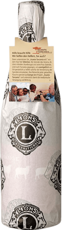 14,95 € Envoi gratuit | Vin Rouge La Grange Lions Traditionnelle, Sélection I.G.P. Vin de Pays d'Oc Bordeaux France Merlot, Nebbiolo 75 cl