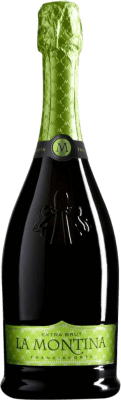 35,95 € Envío gratis | Espumoso blanco La Montina Extra Brut D.O.C.G. Franciacorta Lombardia Italia Nebbiolo, Chardonnay Botella 75 cl
