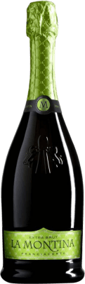 25,95 € Spedizione Gratuita | Spumante bianco La Montina Brut Extra D.O.C.G. Franciacorta lombardia Italia Nebbiolo, Chardonnay Bottiglia 75 cl