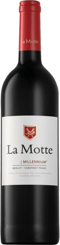 12,95 € Envio grátis | Vinho tinto La Motte Collection Millennium Franschhoek África do Sul Merlot, Cabernet Franc, Malbec, Petit Verdot Garrafa 75 cl