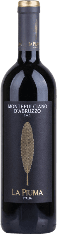 5,95 € Envoi gratuit | Vin Rouge La Piuma D.O.C. Montepulciano d'Abruzzo Abruzzes Italie Montepulciano 75 cl