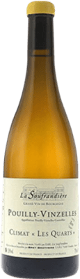 75,95 € Envío gratis | Vino blanco La Soufrandière Climat les Quarts Zen A.O.C. Pouilly-Vinzelles Borgoña Francia Chardonnay Botella 75 cl