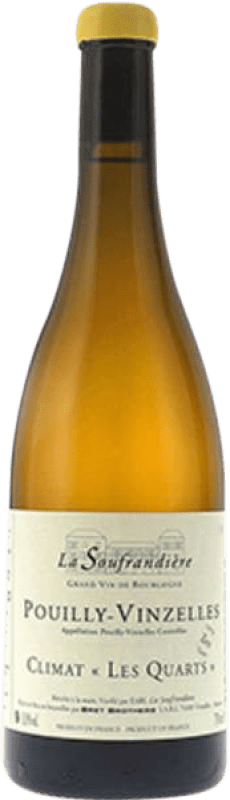 75,95 € Envío gratis | Vino blanco La Soufrandière Climat les Quarts Zen A.O.C. Pouilly-Vinzelles Borgoña Francia Chardonnay Botella 75 cl