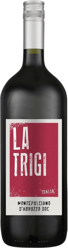 7,95 € 送料無料 | 赤ワイン La Trigi D.O.C. Montepulciano d'Abruzzo アブルッツォ イタリア Montepulciano マグナムボトル 1,5 L