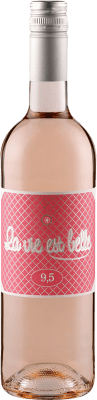 9,95 € Spedizione Gratuita | Spumante Rosato La Vie est Belle Rosé — Rosato Francia Nebbiolo, Mourvèdre 75 cl