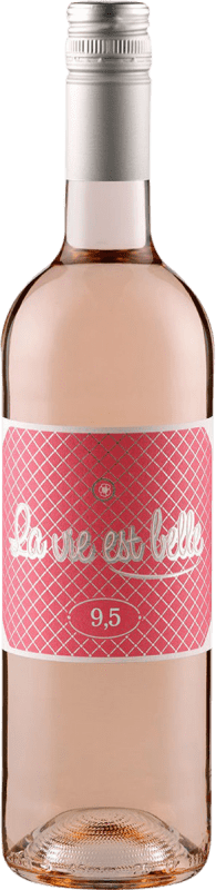 8,95 € Kostenloser Versand | Rosé Sekt La Vie est Belle Rosé Frankreich Nebbiolo, Mourvèdre Flasche 75 cl