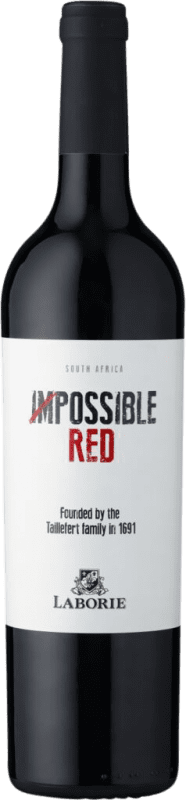 9,95 € Бесплатная доставка | Красное вино Laborie Impossible Red W.O. Western Cape Western Cape South Coast Южная Африка Nebbiolo, Pinotage бутылка 75 cl