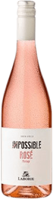 12,95 € Spedizione Gratuita | Vino Rosato Laborie Impossible Rosé — Rosato W.O. Western Cape Western Cape South Coast Sud Africa Pinotage Bottiglia 75 cl