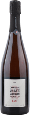 87,95 € Envio grátis | Espumante branco Lacourte-Godbillon Premier Cru Rosé Brut A.O.C. Champagne Champagne França Pinot Preto Garrafa 75 cl