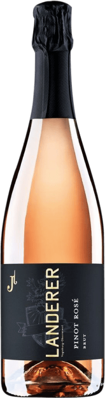 21,95 € Envio grátis | Espumante rosé Landerer Rosé I.G. Baden Baden Alemanha Pinot Preto Garrafa 75 cl