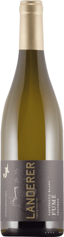 33,95 € Envio grátis | Vinho branco Landerer Fumé Seco I.G. Baden Baden Alemanha Sauvignon Branca Garrafa 75 cl