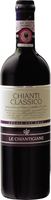 15,95 € Бесплатная доставка | Красное вино Le Chiantigiane Loggia del Sole D.O.C.G. Chianti Classico Италия Sangiovese, Canaiolo Black бутылка 75 cl