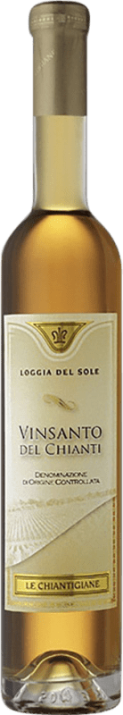 38,95 € 送料無料 | 強化ワイン Le Chiantigiane Loggia del Sole Vin Santo I.G.T. Toscana トスカーナ イタリア Malvasía, Trebbiano Toscano ボトル Medium 50 cl