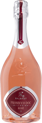 12,95 € 送料無料 | ロゼのスパークリングワイン Le Manzane Brut — ブリュット Rosé — ロゼ D.O.C. Prosecco フリウリ - ヴェネツィアジュリア イタリア Nebbiolo — ネッビオーロ, Glera — グレラ 75 cl