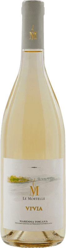 18,95 € Kostenloser Versand | Weißwein Le Mortelle Vivia D.O.C. Maremma Toscana Toskana Italien Nebbiolo, Vermentino, Ansonica Flasche 75 cl