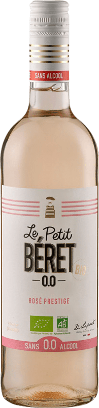 10,95 € Spedizione Gratuita | Vino Rosato Le Petit Béret Rosé — Rosato, Prestige Occitania Francia Garnacha — Grenache, Cinsault Bottiglia 75 cl Senza Alcol