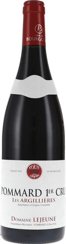 96,95 € Free Shipping | Red wine Lejeune Les Argillières Premier Cru A.O.C. Pommard Burgundy France Pinot Black Bottle 75 cl