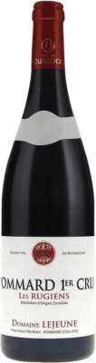 129,95 € 免费送货 | 红酒 Lejeune Les Rugiens Premier Cru A.O.C. Pommard 勃艮第 法国 Pinot Black 瓶子 75 cl