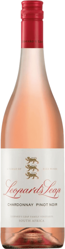 7,95 € 送料無料 | ロゼワイン Leopard's Leap Chardonnay Pinot Noir Franschhoek 南アフリカ Nebbiolo, Chardonnay ボトル 75 cl