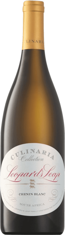 12,95 € Envio grátis | Vinho Branco Leopard's Leap Culinaria W.O. Western Cape Western Cape South Coast África do Sul Chenin 75 cl