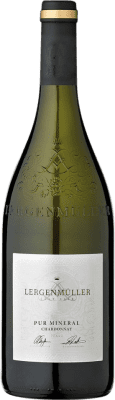 26,95 € Envio grátis | Vinho branco Lergenmüller Pur Mineral Seco Q.b.A. Pfälz Pfälz Alemanha Chardonnay Garrafa 75 cl