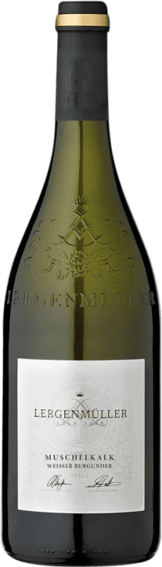 19,95 € Envío gratis | Vino Blanco Lergenmüller Muschelkalk Trocken — Seco Q.b.A. Pfälz Pfälz Alemania Pinot Blanco Botella 75 cl