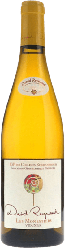 18,95 € Envoi gratuit | Vin blanc Les Bruyères Les Monestiers I.G.P. Collines Rhodaniennes Rhône France Viognier Bouteille 75 cl