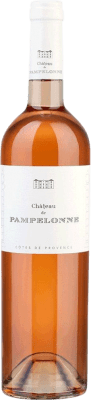 24,95 € 免费送货 | 玫瑰酒 Les Maîtres Château de Pampelonne Rosé A.O.C. Côtes de Provence 普罗旺斯 法国 Grenache, Cinsault 瓶子 75 cl