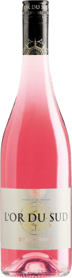 8,95 € Kostenloser Versand | Rosé-Wein Les Vignobles Foncalieu Rosé I.G.P. Vin de Pays d'Oc Bordeaux Frankreich Syrah Flasche 75 cl