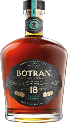 72,95 € 免费送货 | 朗姆酒 Licorera Quezalteca Botran Solera 1893 Quetzaltenango 危地马拉 18 岁 瓶子 70 cl