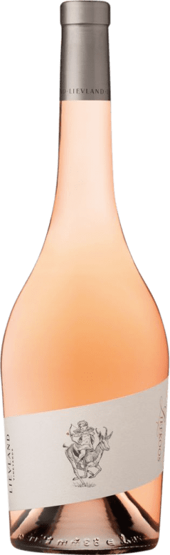 12,95 € Free Shipping | Rosé wine Lievland Liefkoos Rosé I.G. Stellenbosch Stellenbosch South Africa Syrah, Mourvèdre Bottle 75 cl