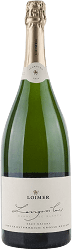 99,95 € 送料無料 | 白のスパークリングワイン Loimer Langenlois Brut Nature — ブリュット・ナチュール Blanc de Blancs レセルバ I.G. Kamptal カムタル オーストリア Nebbiolo — ネッビオーロ, Chardonnay — シャルドネ マグナムボトル 1,5 L