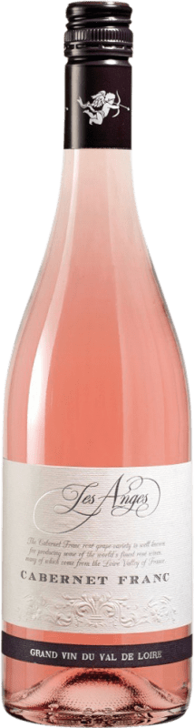 7,95 € Бесплатная доставка | Розовое вино Loire Proprietés Les Anges Rosé — Розе I.G.P. Val de Loire Луара Франция Cabernet Franc — Каберне Фран 75 cl