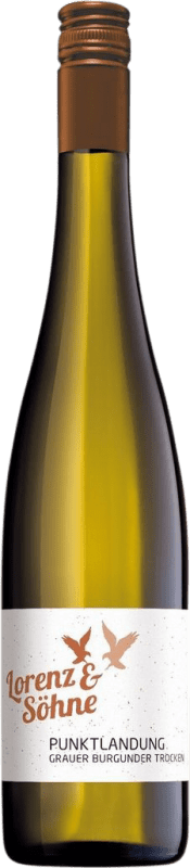 7,95 € 送料無料 | 白ワイン Lorenz & Söhne Punktlandung ドライ Q.b.A. Nahe Nahe ドイツ Pinot Grey ボトル 75 cl